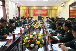 Lãnh đạo Bộ Quốc phòng làm việc với Bộ Chỉ huy Quân sự và Bộ chỉ huy Bộ đội Biên phòng tỉnh Lạng Sơn